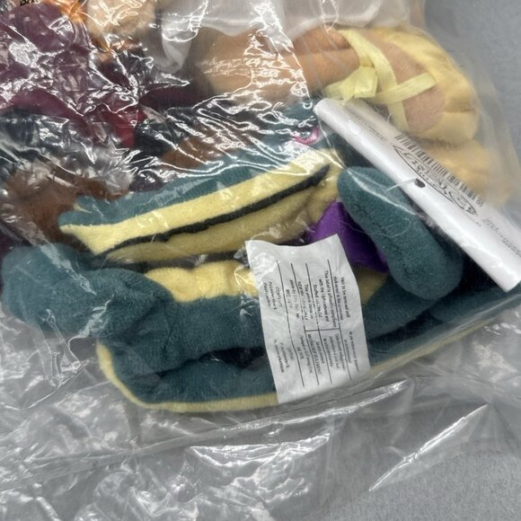 Fantasia Sorcerer Mickey Hippo Aligator Disney Store Bean Bag Toy Set of 3 - Picture 5 of 9